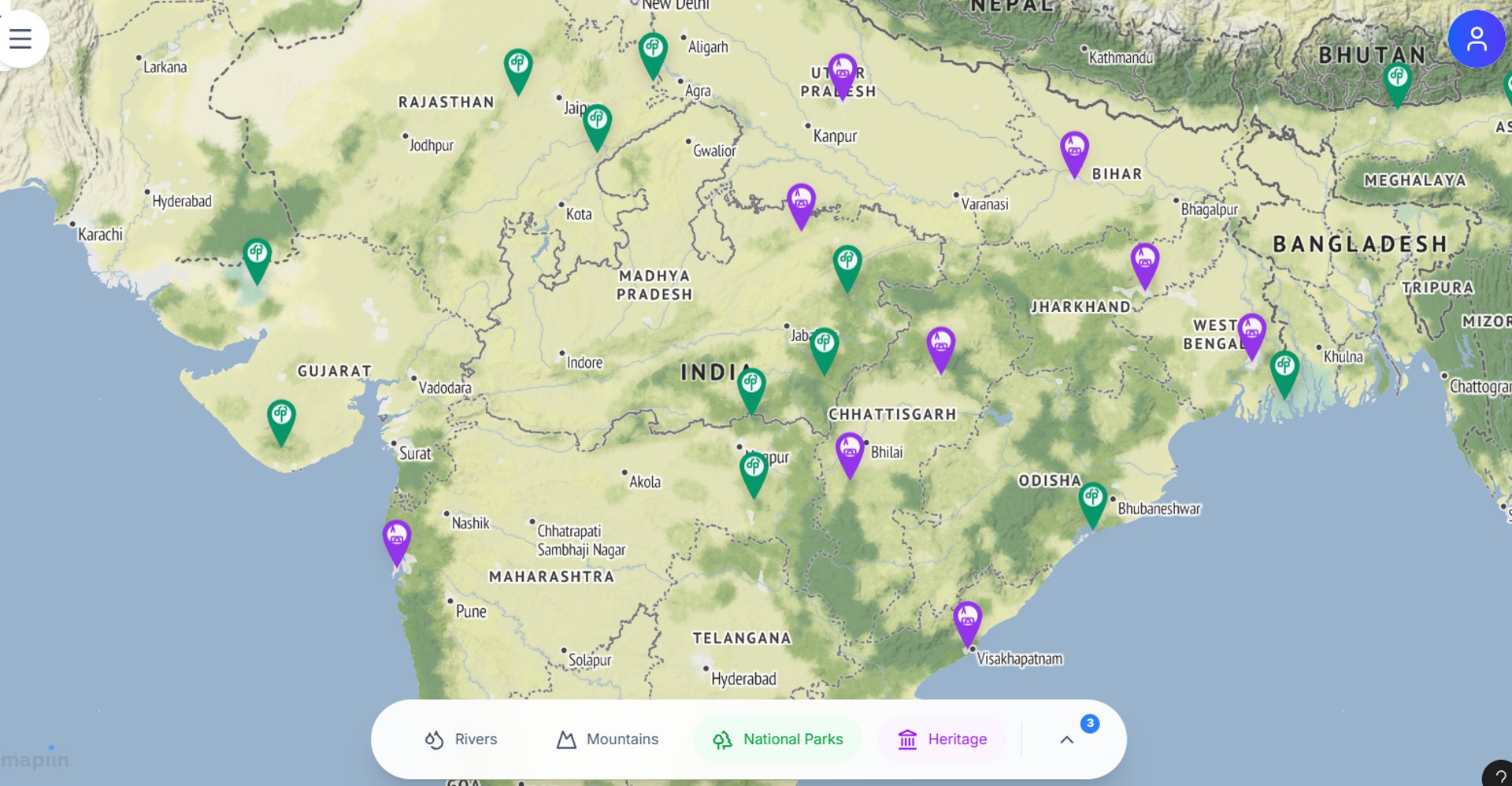 World Map Background