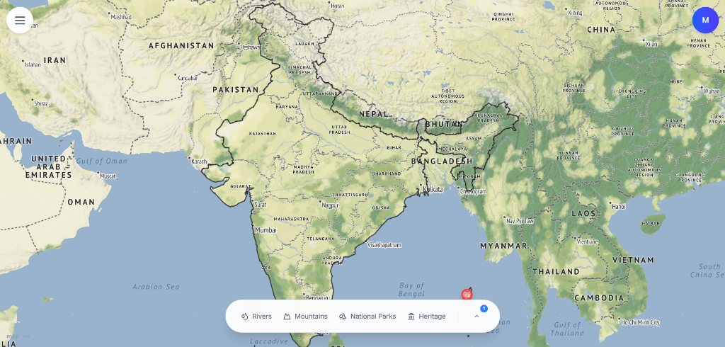 Mapiin Interface Preview